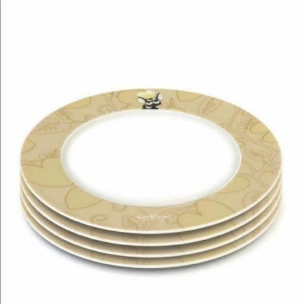 BergHOFF Lover‎ by Lover Round Plates (4),  Fine China, Nordstrom NWT